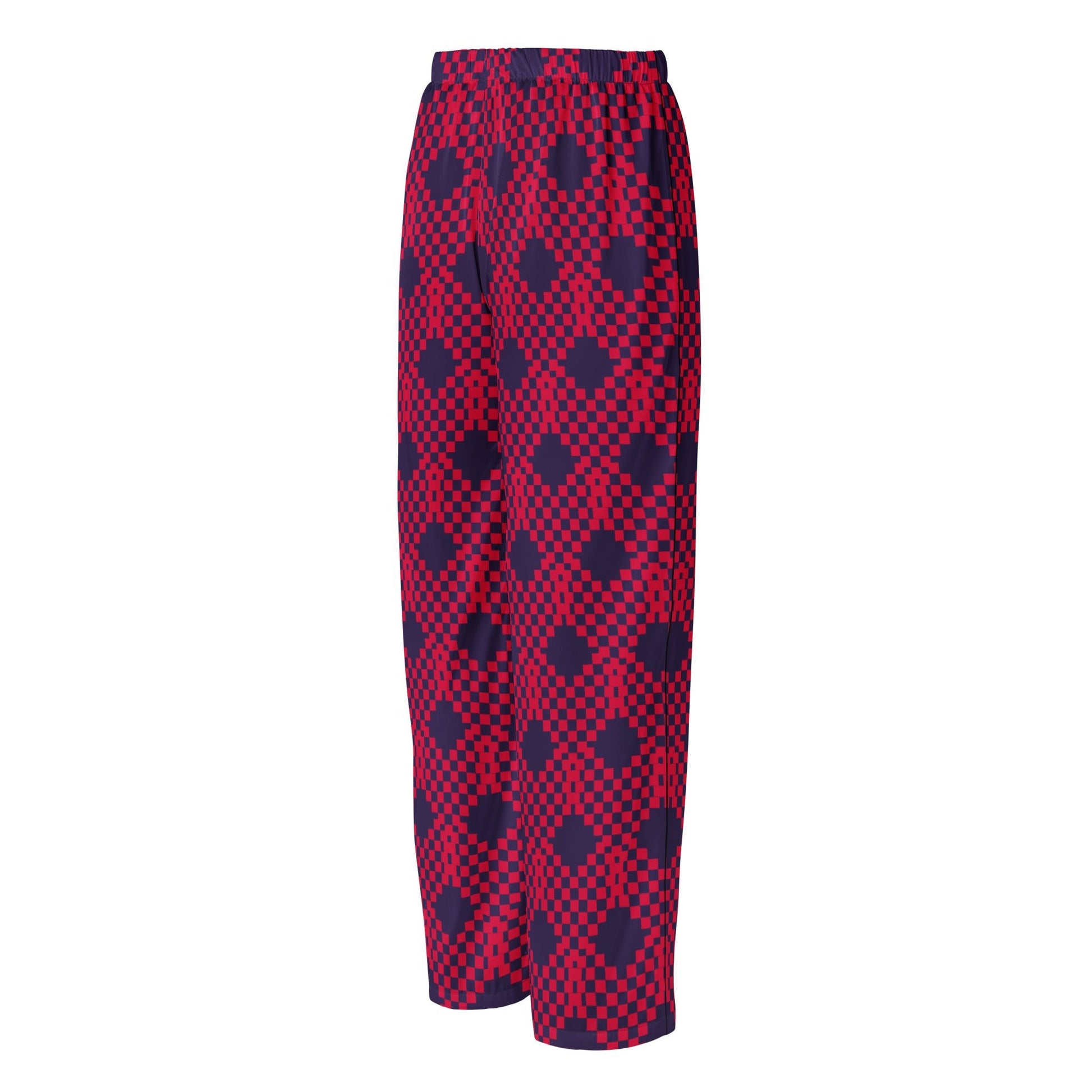 Heart print on tolopea color - Women’s pajama pants - PratSN