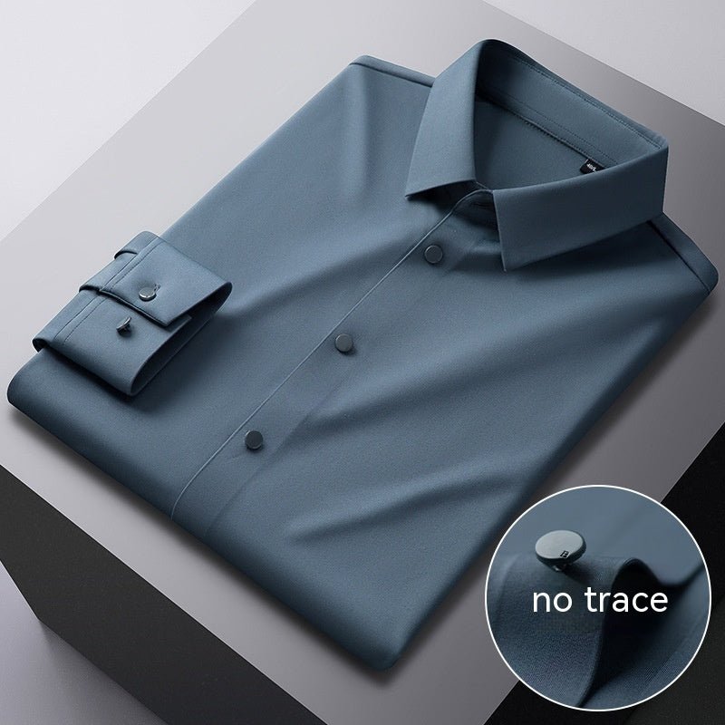 High Elastic Seamless Striped Shirt For Men - PratSN