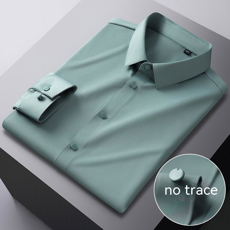 High Elastic Seamless Striped Shirt For Men - PratSN