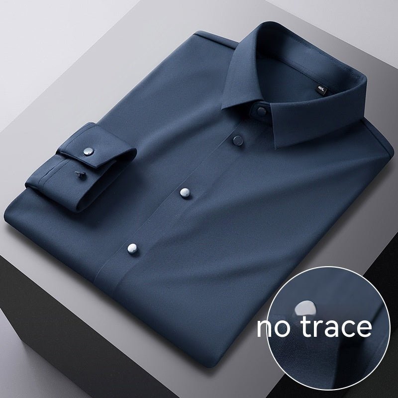 High Elastic Seamless Striped Shirt For Men - PratSN