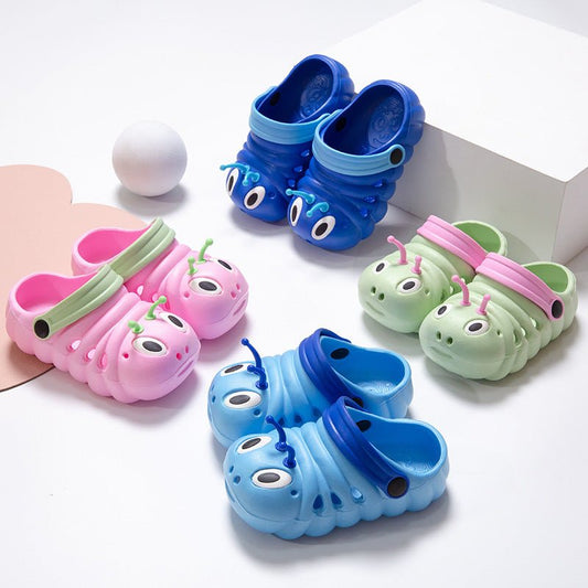 Kid's Caterpillar Summer Cute Unisex Shoes Hole Cartoon Children's Sandals - PratSN