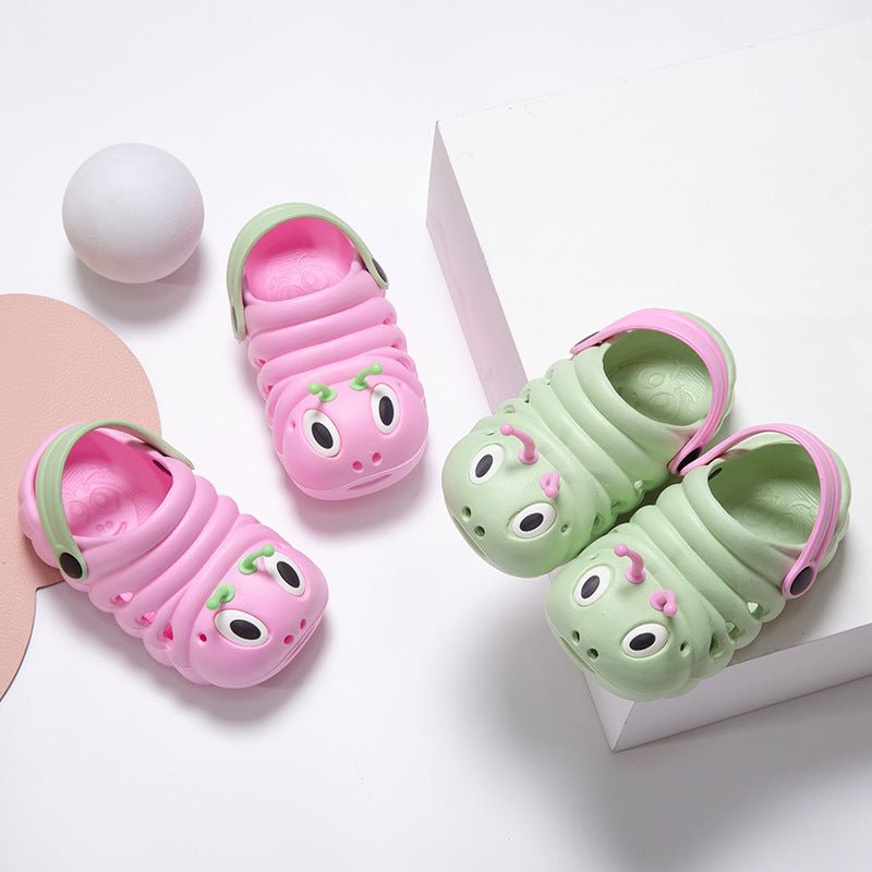Kid's Caterpillar Summer Cute Unisex Shoes Hole Cartoon Children's Sandals - PratSN