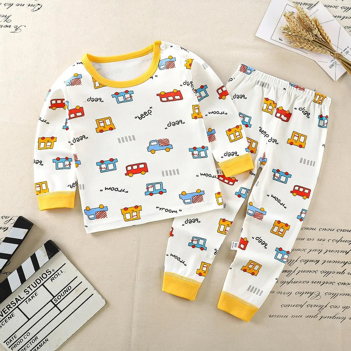 Kids Clothes Children Sets Children's Clothing Boys Girls CottonAutumn winter Clothing Pants Sleepwear Underwear Christmas Gift - PratSN