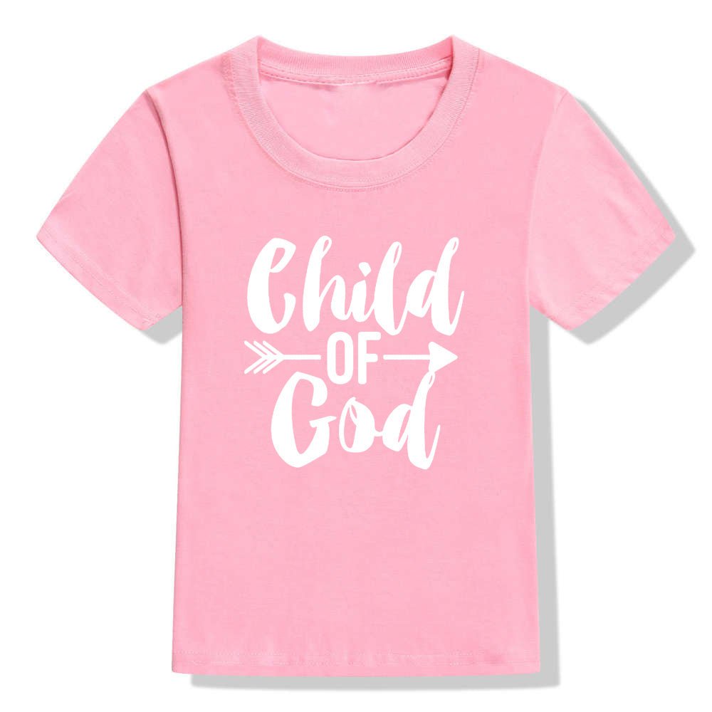 Kids Color Holiday Faith Shirt Christian Short Sleeve - PratSN