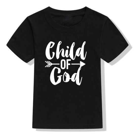Kids Color Holiday Faith Shirt Christian Short Sleeve - PratSN