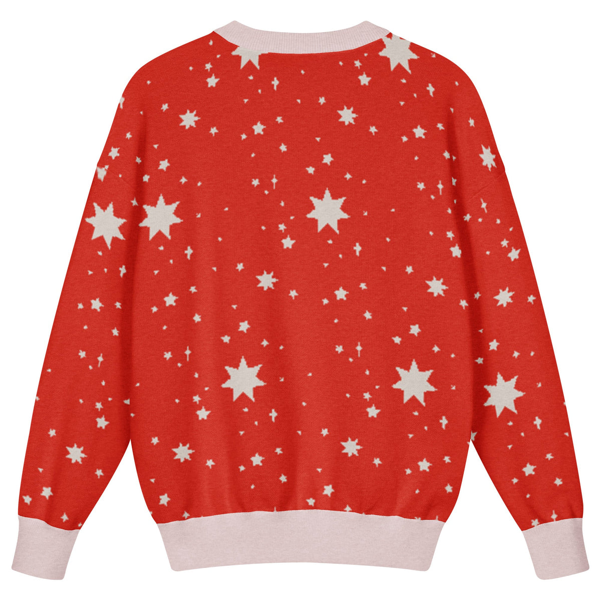 Kids Knitted Relaxed Fit Crewneck Sweater - PratSN