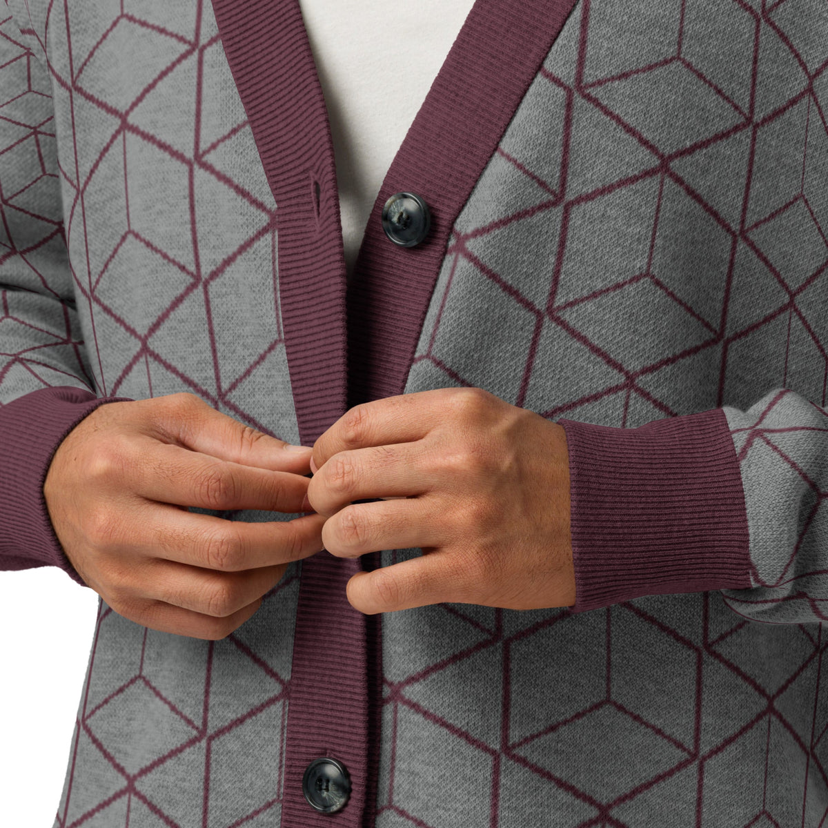 Knitted cardigan | Unisex Knitted Cardigan - PratSN