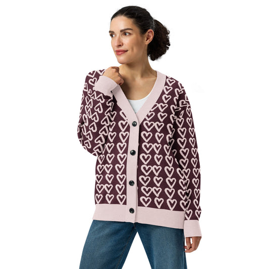 Knitted cardigan | Unisex Knitted Cardigan - PratSN