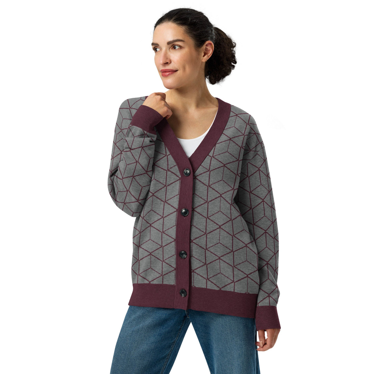 Knitted cardigan | Unisex Knitted Cardigan - PratSN