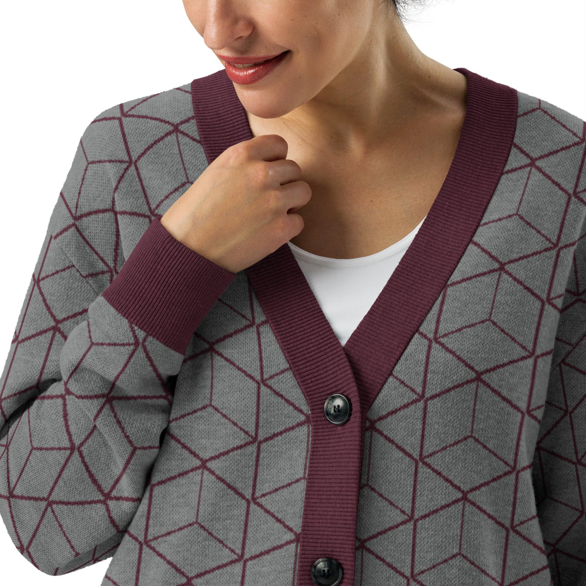 Knitted cardigan | Unisex Knitted Cardigan - PratSN
