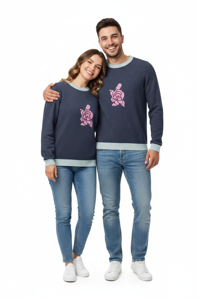 Knitted crew neck sweater - PratSN