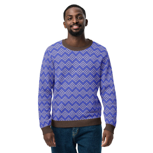 Knitted crew neck sweater | Unisex Classic Fit Knitted Crew neck Sweater - PratSN