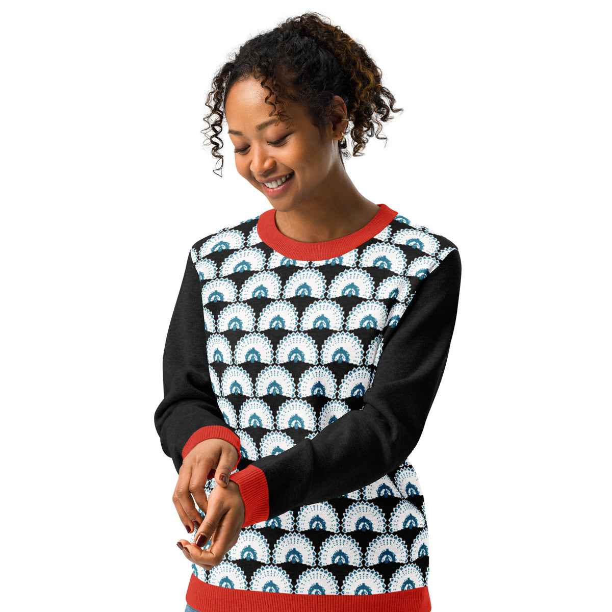 Knitted crew neck sweater | Unisex Classic Fit Knitted Crew neck Sweater - PratSN