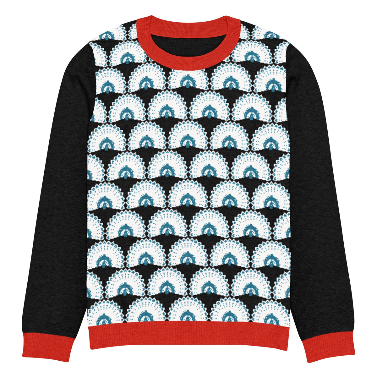 Knitted crew neck sweater | Unisex Classic Fit Knitted Crew neck Sweater - PratSN