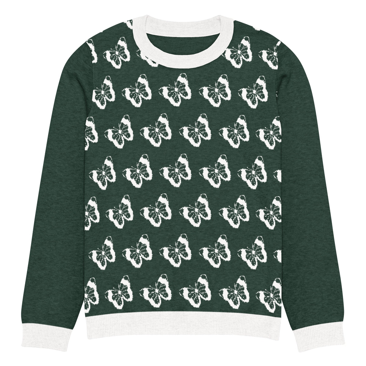 Knitted crew neck sweater | Unisex Classic Fit Knitted Crew neck Sweater - PratSN