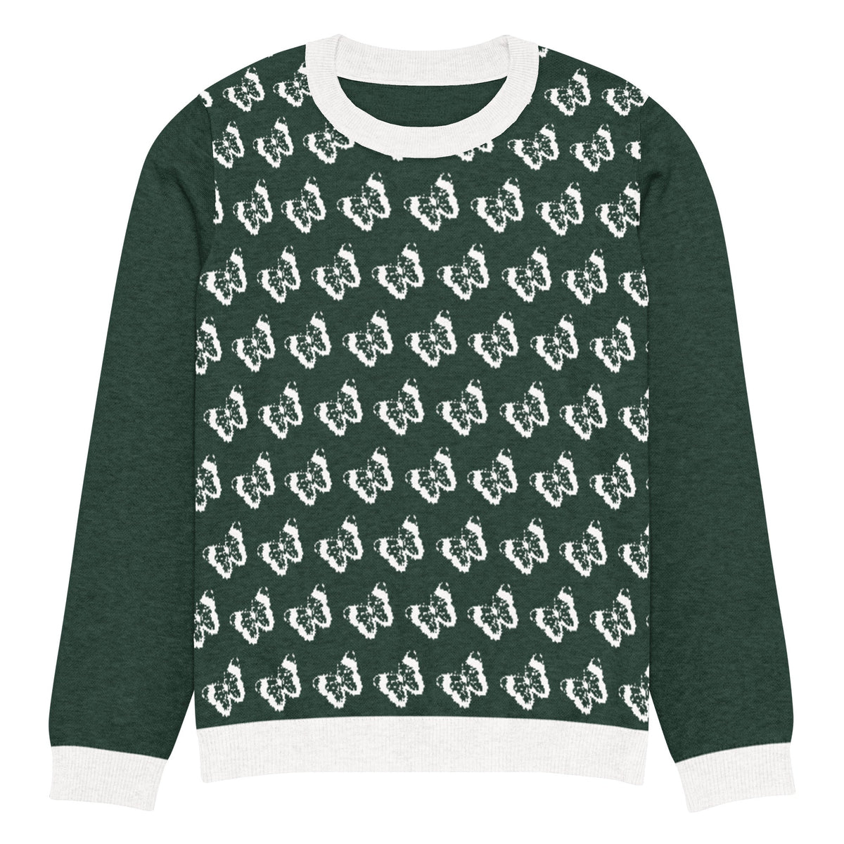 Knitted crew neck sweater | Unisex Classic Fit Knitted Crew neck Sweater - PratSN