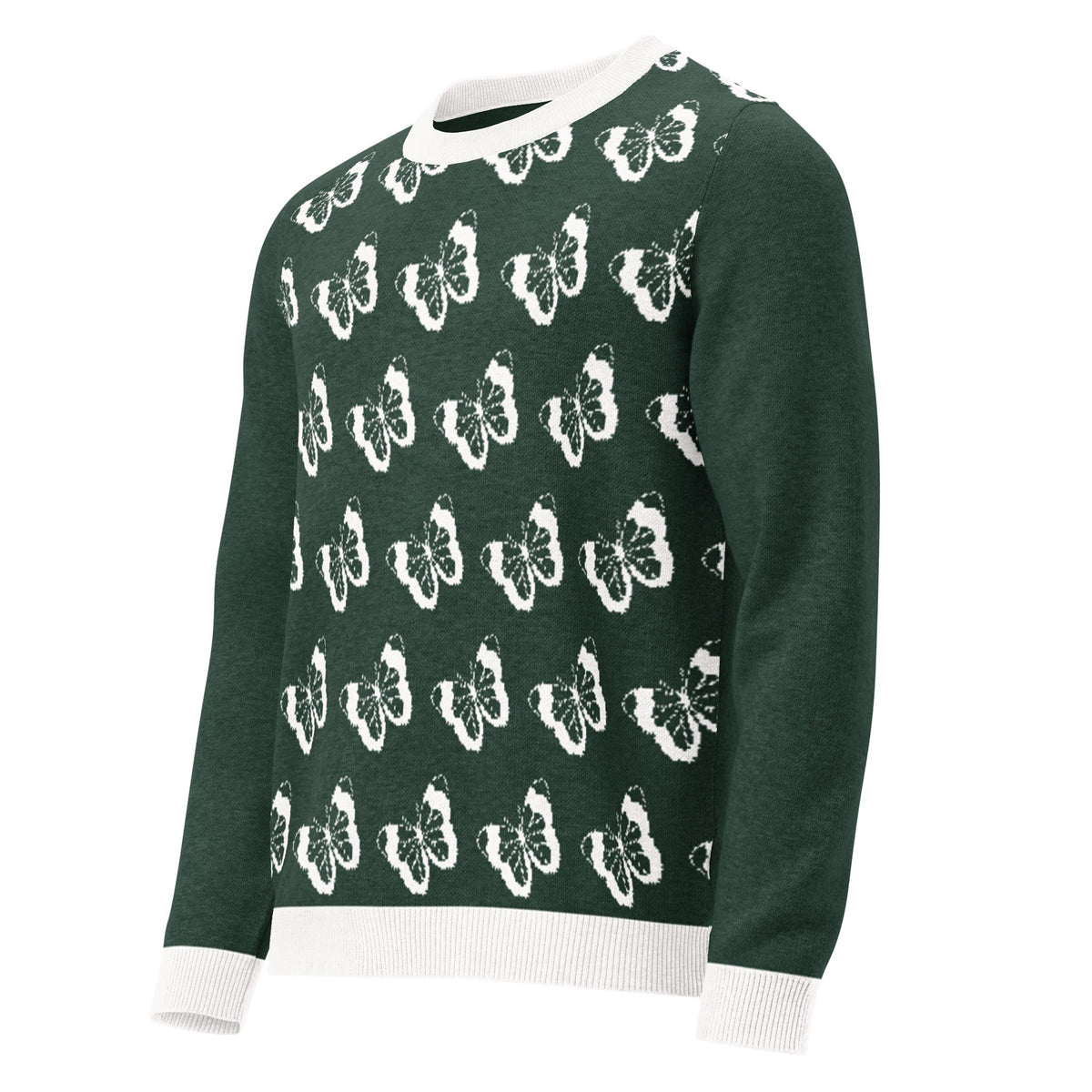 Knitted crew neck sweater | Unisex Classic Fit Knitted Crew neck Sweater - PratSN