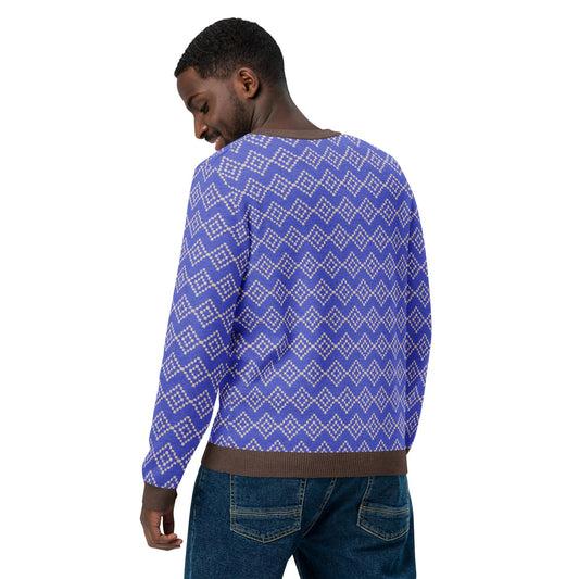 Knitted crew neck sweater | Unisex Classic Fit Knitted Crew neck Sweater - PratSN