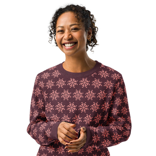 Knitted crew neck sweater | Unisex Classic Fit Knitted Crew neck Sweater - PratSN