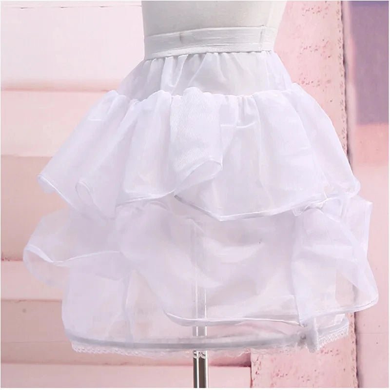 Lace up Tulle Flower Girl Dress Chest with flowers First Communion Ball Gown Wedding Party Bridesmaid Dress Kids 12Y - PratSN