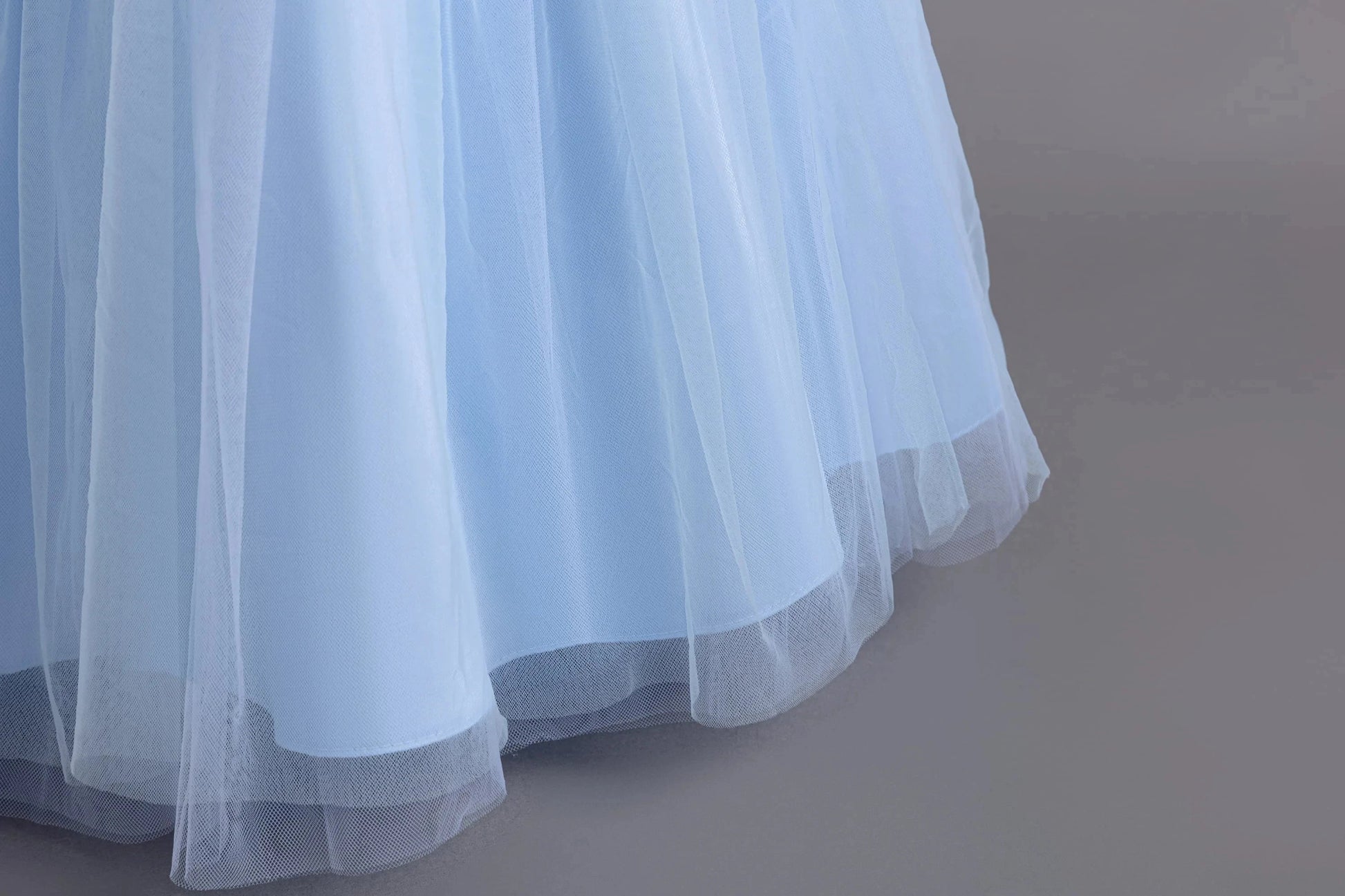 Lace up Tulle Flower Girl Dress Chest with flowers First Communion Ball Gown Wedding Party Bridesmaid Dress Kids 12Y - PratSN