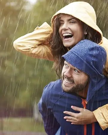 Ladies Long Raincoats Rain Jacket Waterproof Packable Hooded Windbreaker Lightweight Adjustable Waist Outdoor Protection Storm - PratSN