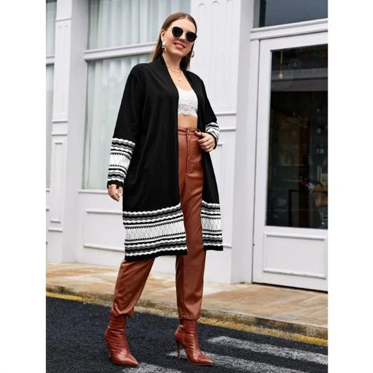 Large Size Women's Cardigan Jacket - PratSN