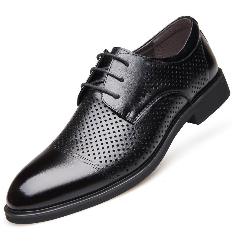Leather Shoes Men's Formal Business Leather Shoes - PratSN