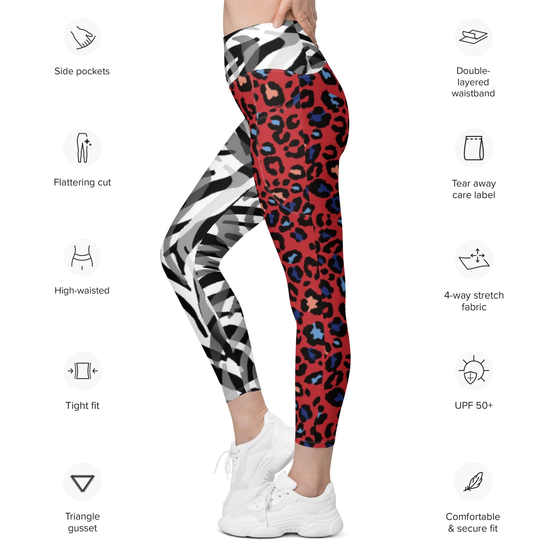 Leggings with pockets Trendy Activewear - PratSN