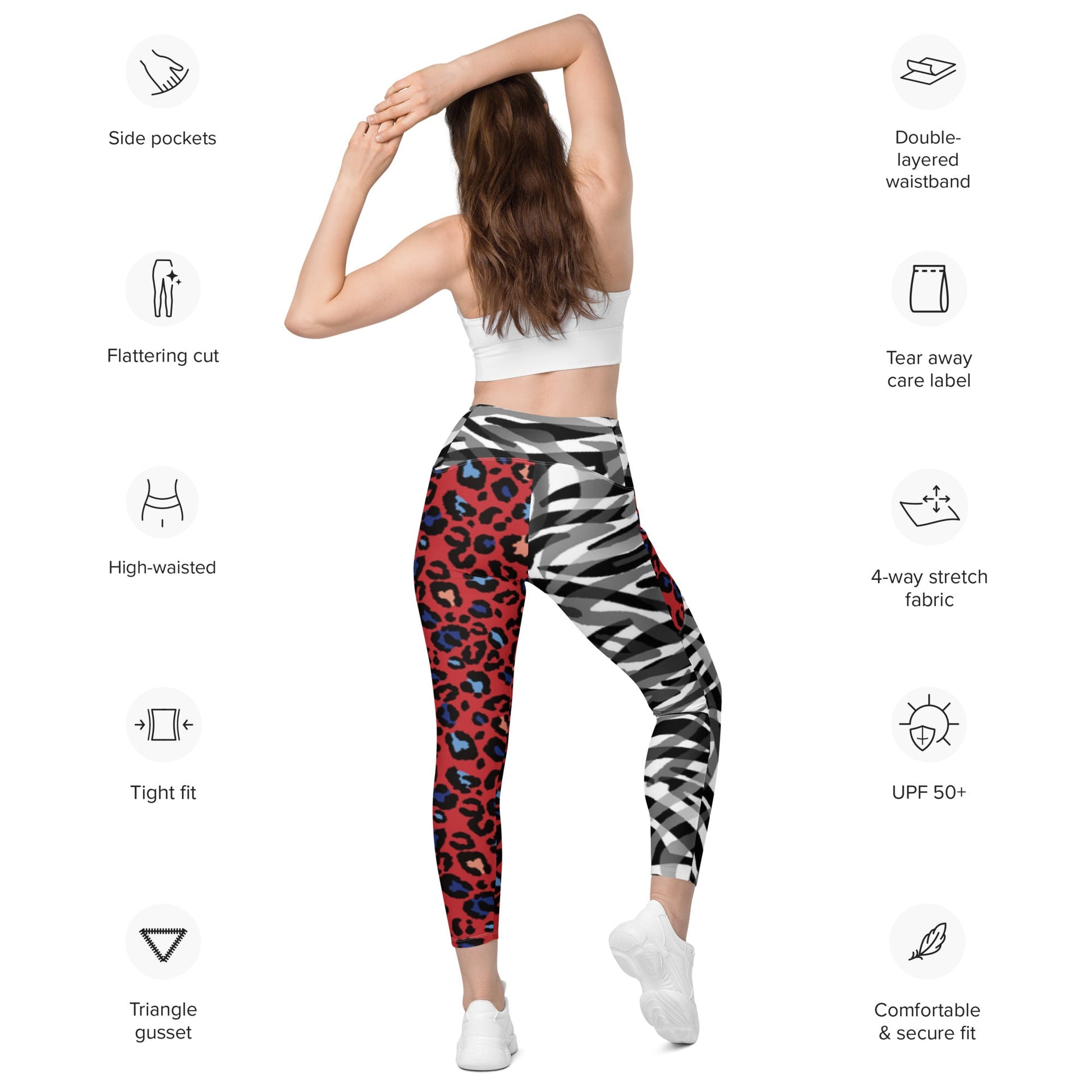 Leggings with pockets Trendy Activewear - PratSN
