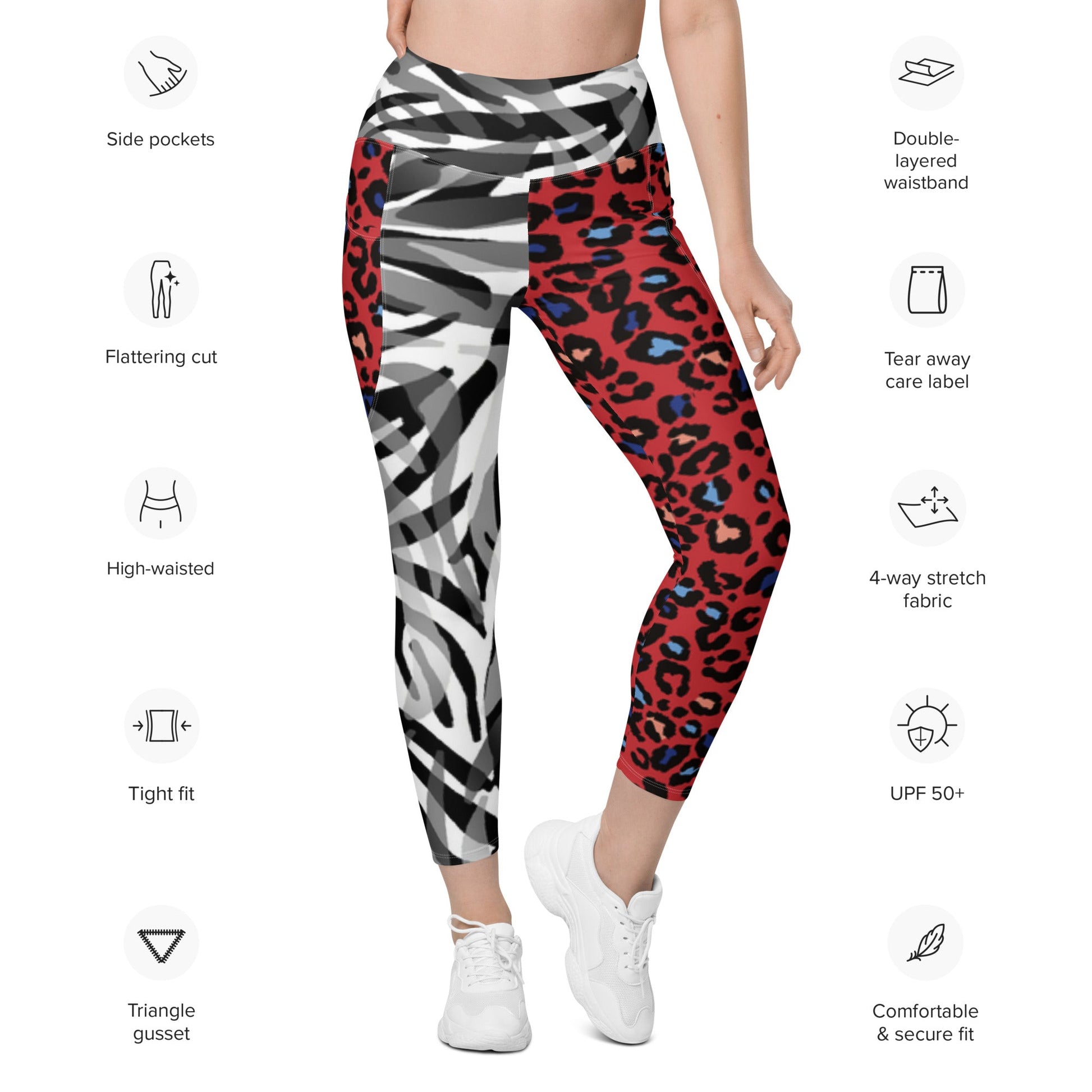 Leggings with pockets Trendy Activewear - PratSN