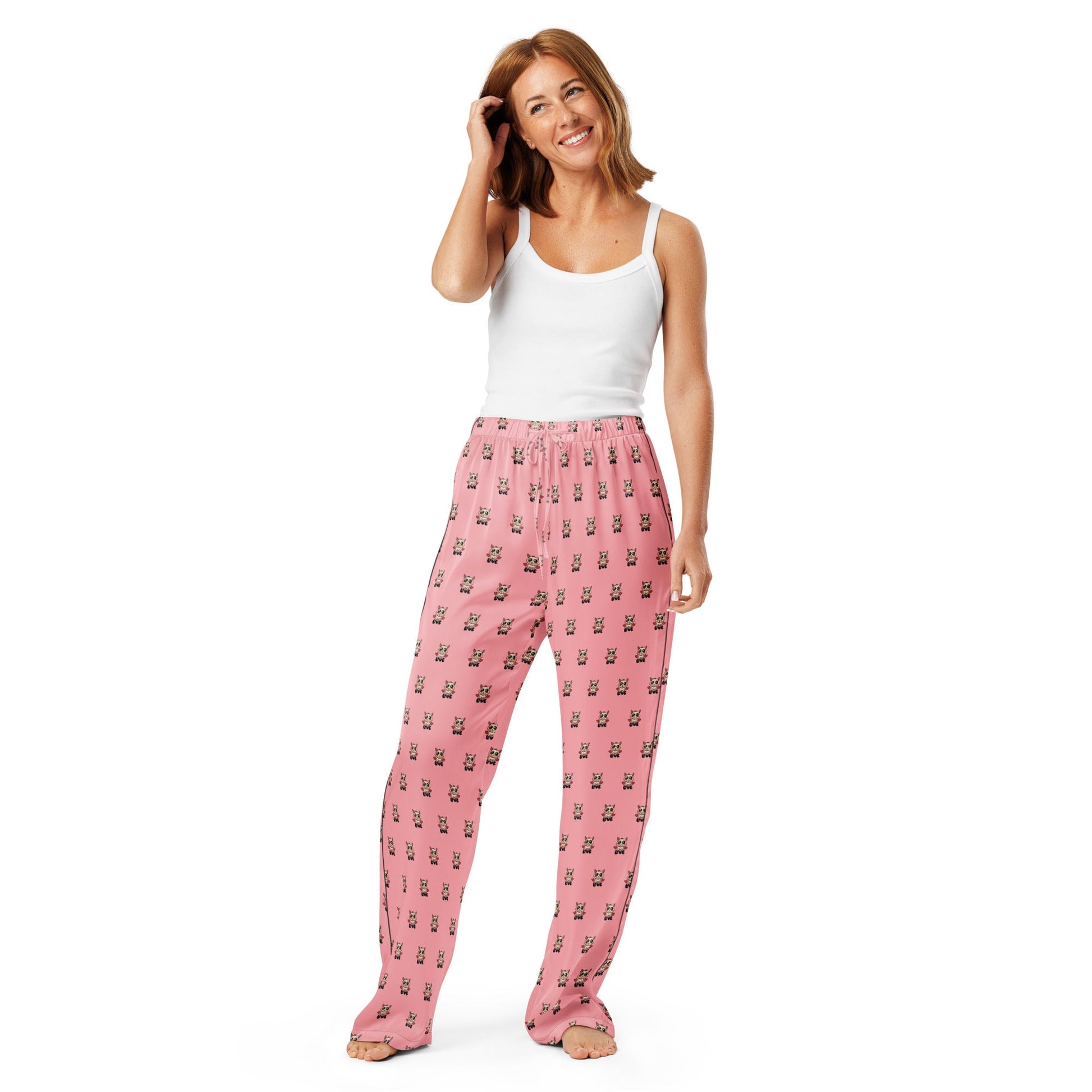 Light pink Women’s pajama pants - PratSN