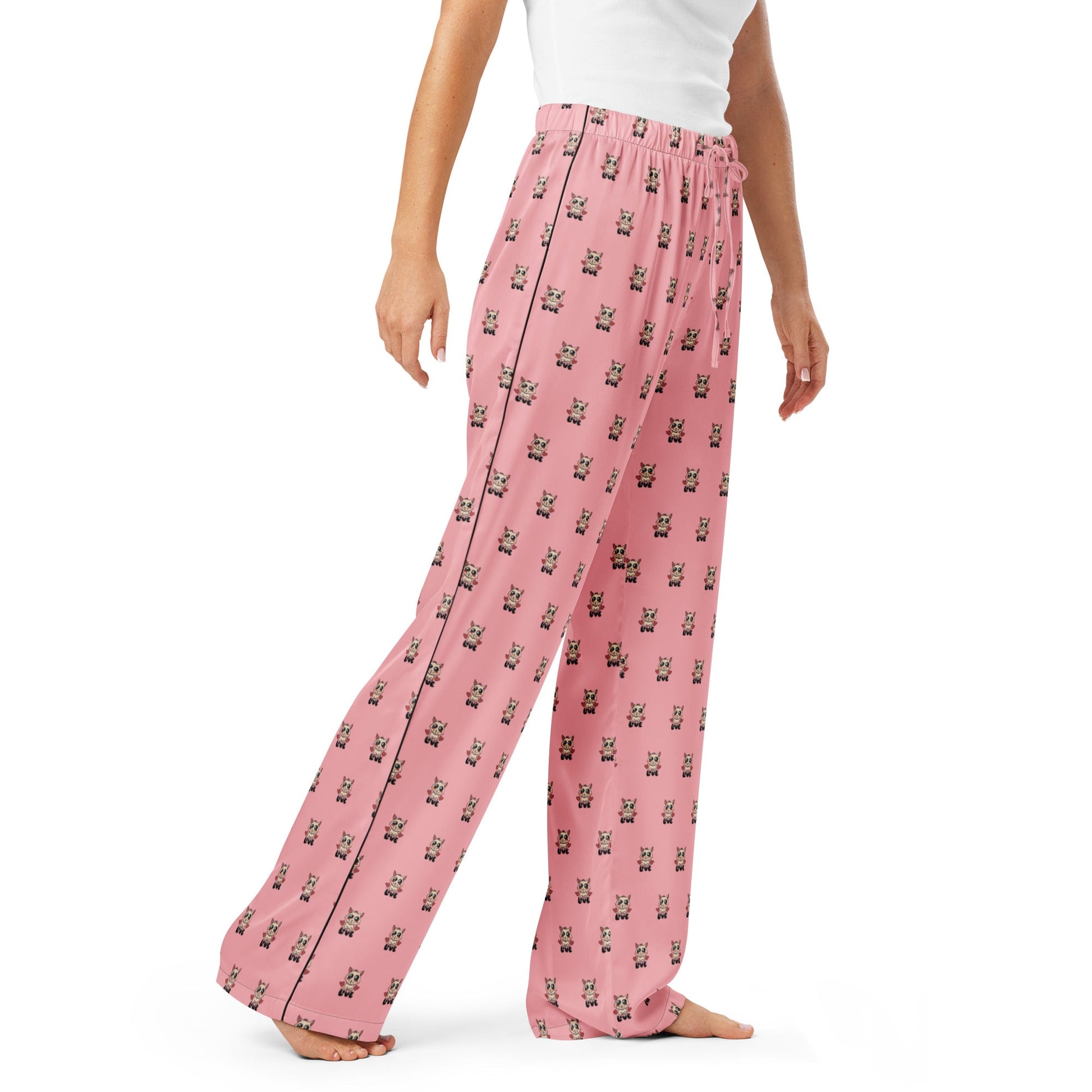 Light pink Women’s pajama pants - PratSN