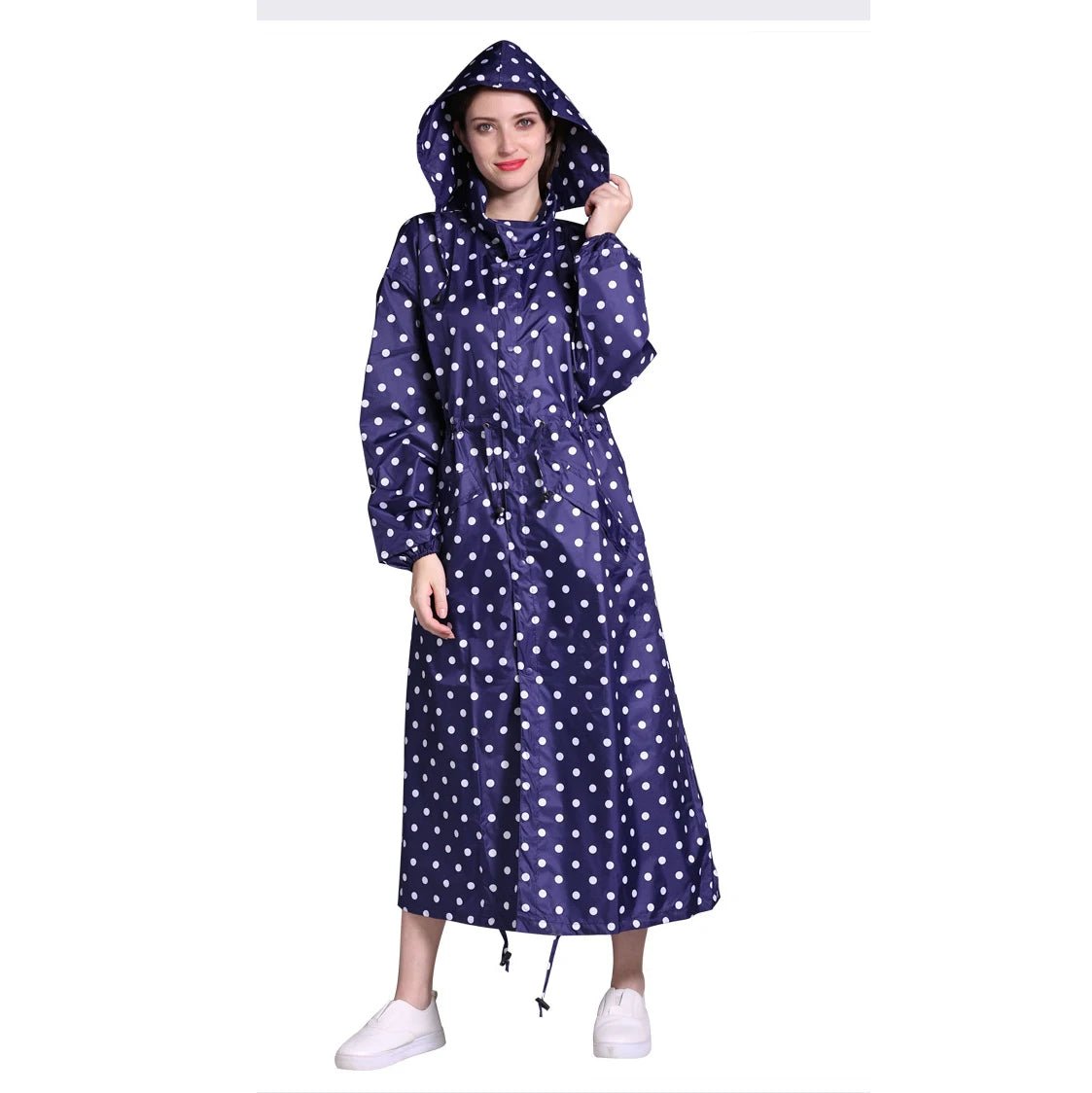 Long Travel portable Raincoat Women Ponchos Waterproof Pullover Women's Breathable Rain Coat Chubasquero Mujer - PratSN