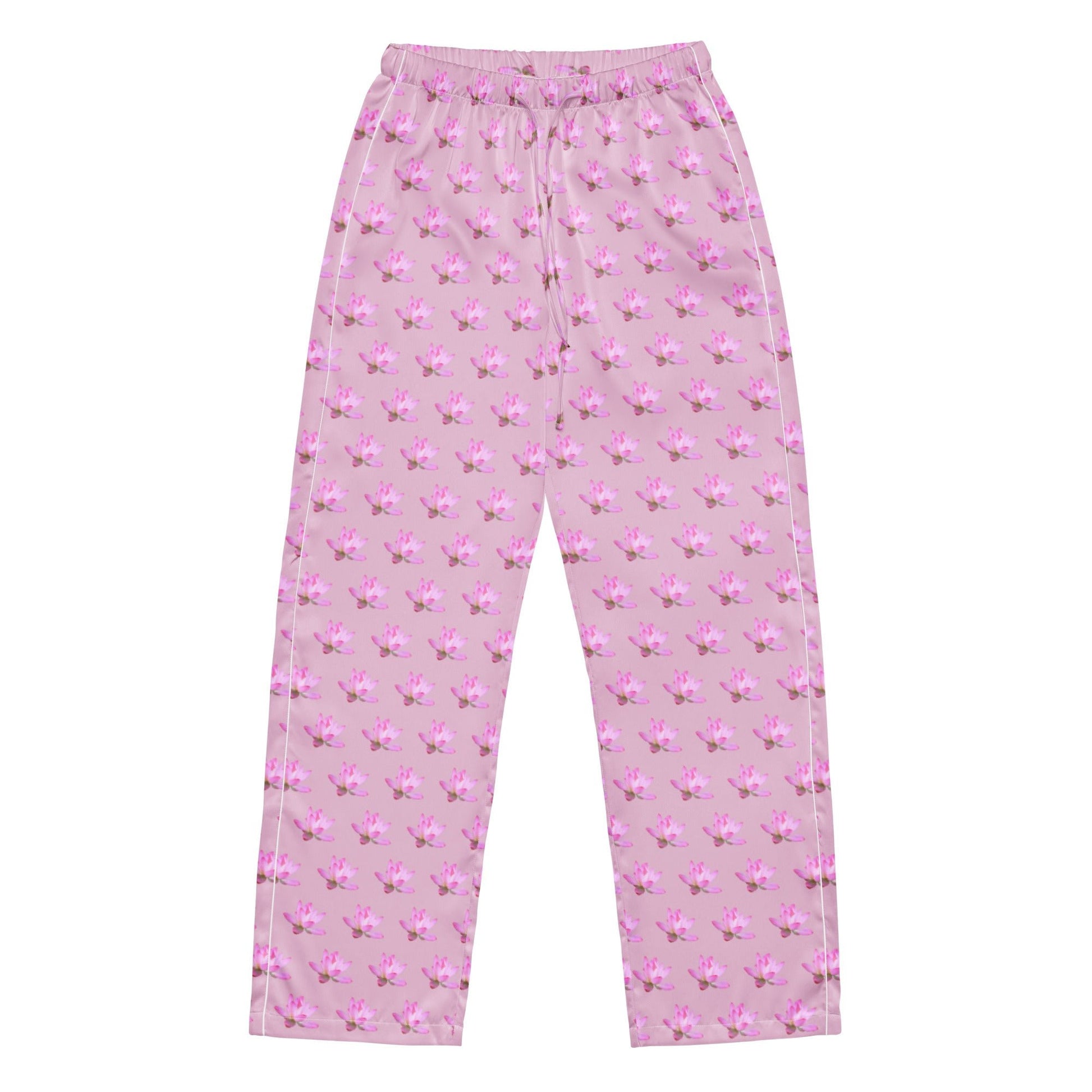 Lotus Flower Print - Feminine Women’s pajama pants - PratSN