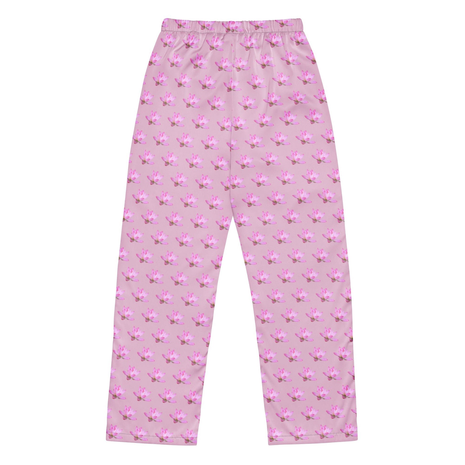 Lotus Flower Print - Feminine Women’s pajama pants - PratSN