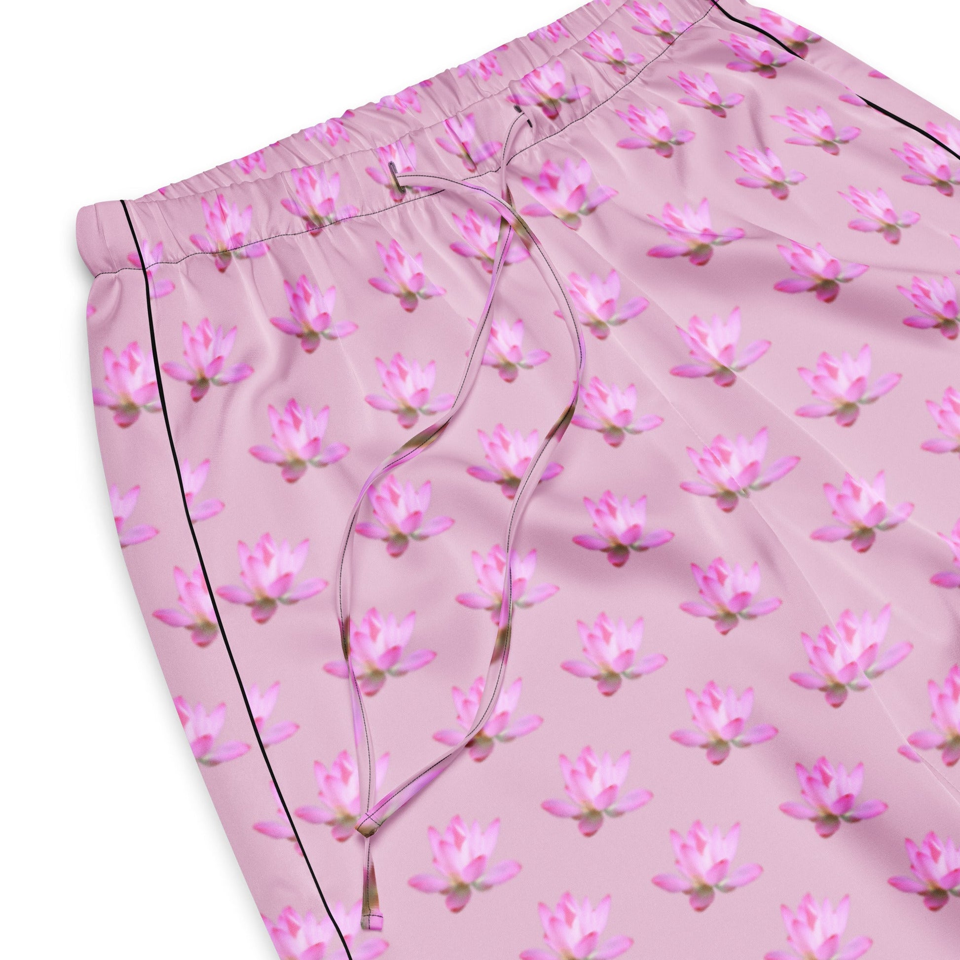 Lotus Flower Print - Feminine Women’s pajama pants - PratSN