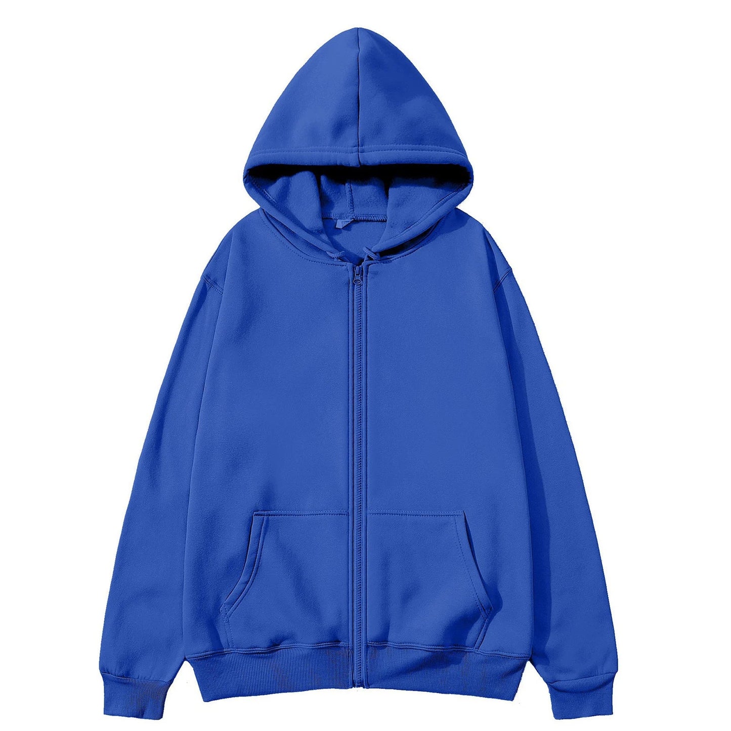 Men Trendy Sweatshirt Coat Full Zip Up Sweatshirts Long Sleeve Pullover Tops Casual - PratSN