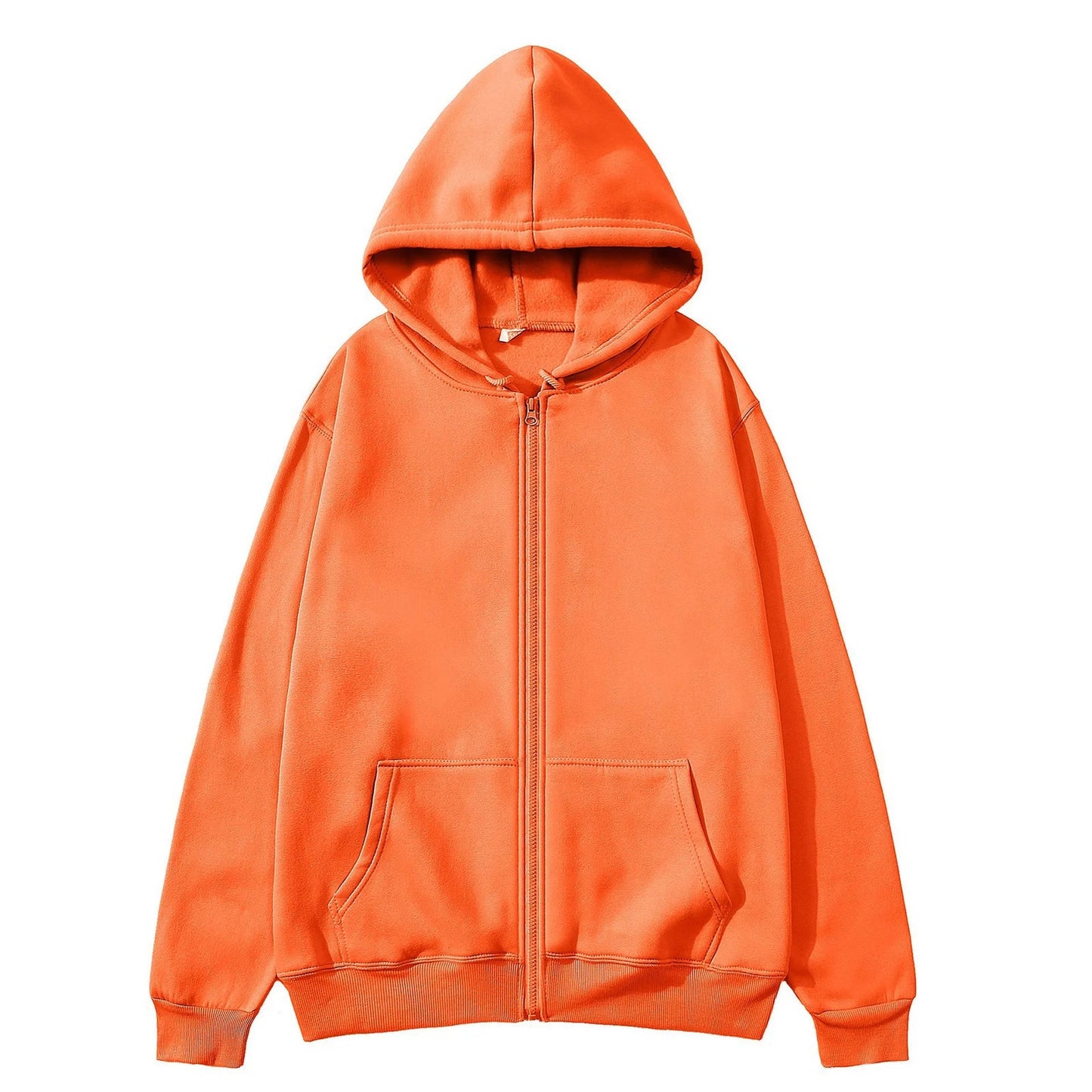 Men Trendy Sweatshirt Coat Full Zip Up Sweatshirts Long Sleeve Pullover Tops Casual - PratSN