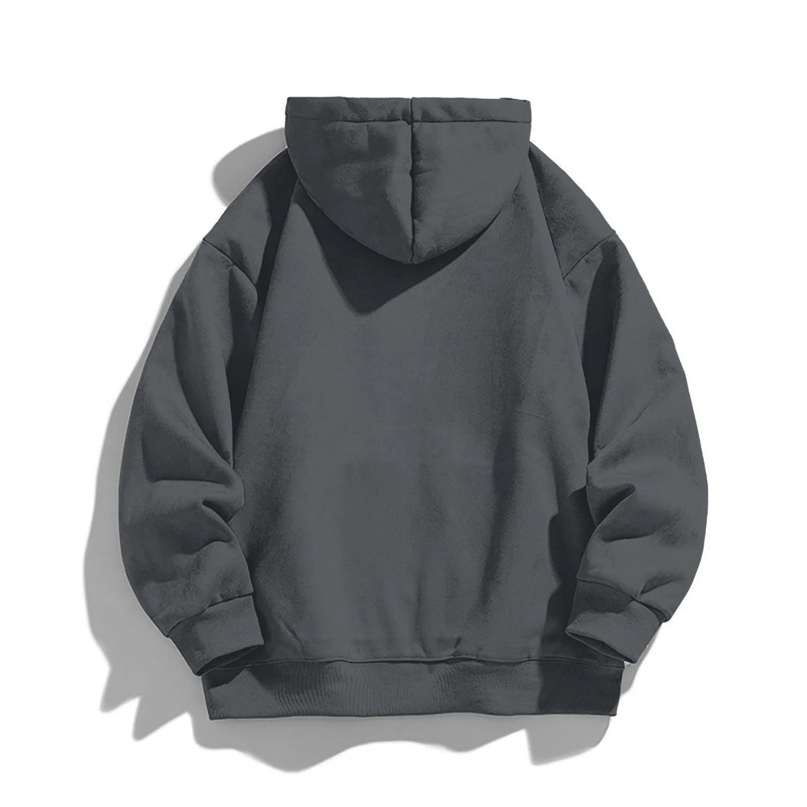Men Trendy Sweatshirt Coat Full Zip Up Sweatshirts Long Sleeve Pullover Tops Casual - PratSN
