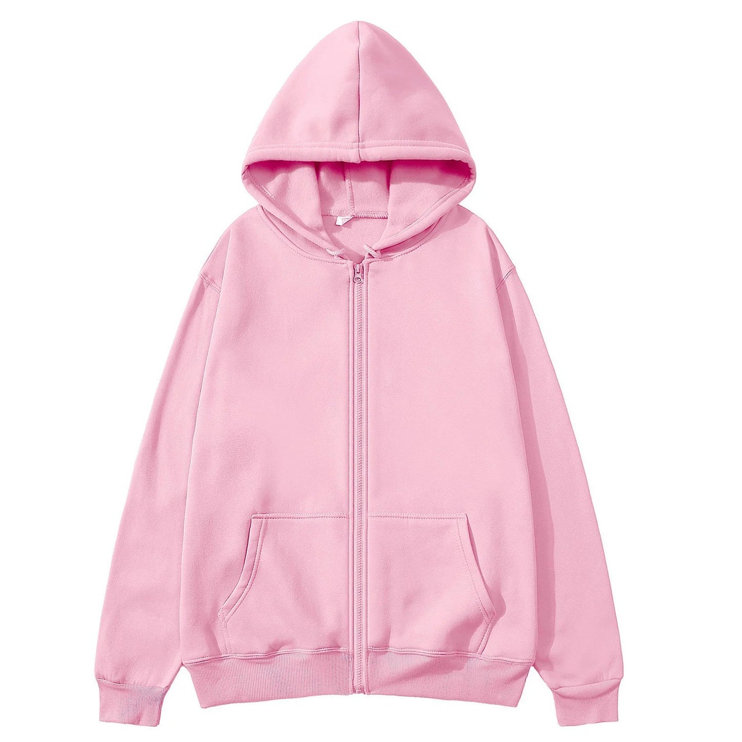 Men Trendy Sweatshirt Coat Full Zip Up Sweatshirts Long Sleeve Pullover Tops Casual - PratSN