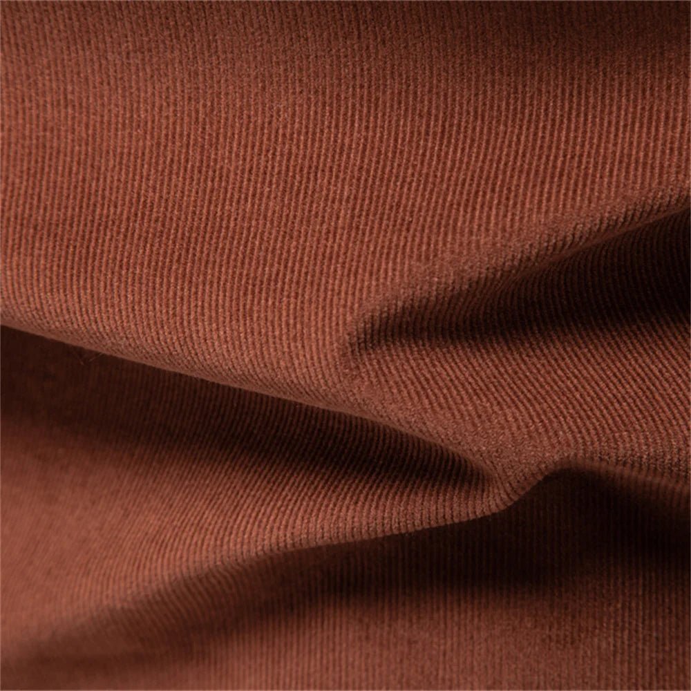 Men's 100% Cotton Autumn Winter Solid Color Business Casual Long Sleeve Classic Shirt - PratSN