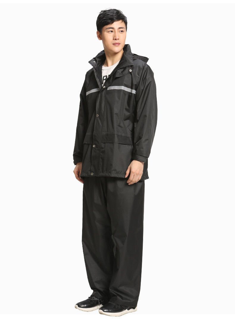 Men's Adult split raincoat, rain pants, and suit - PratSN