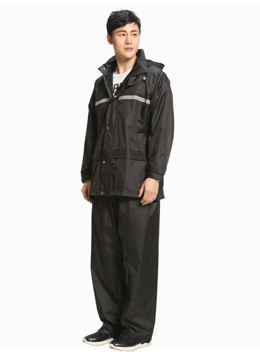 Men's Adult split raincoat, rain pants, and suit - PratSN