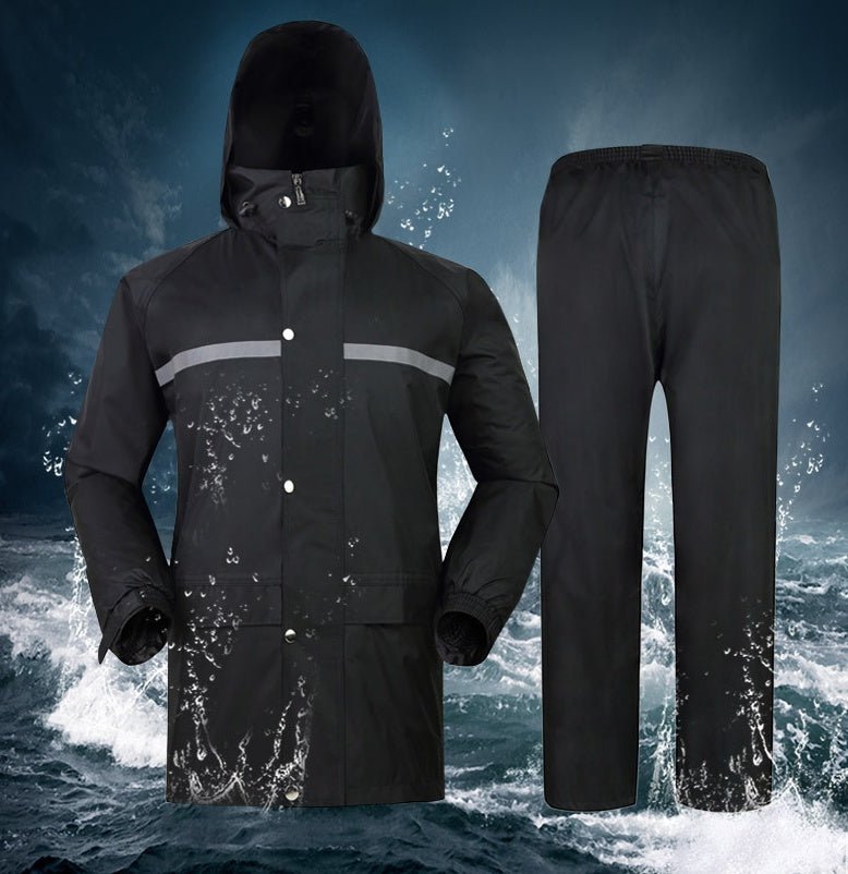 Men's Adult split raincoat, rain pants, and suit - PratSN