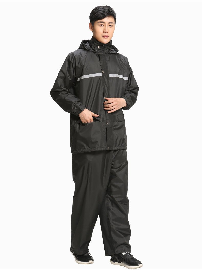 Men's Adult split raincoat, rain pants, and suit - PratSN