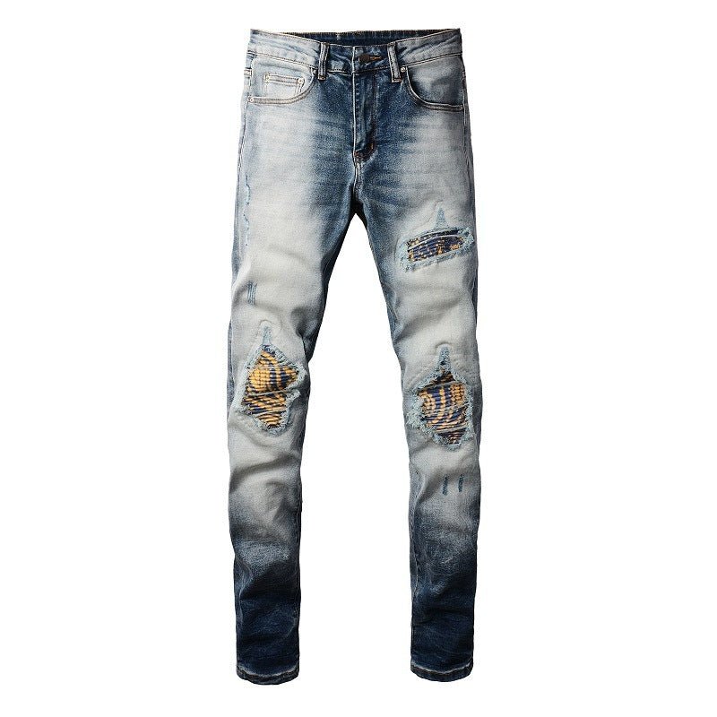 Men's American Retro Jeans Trendy - PratSN