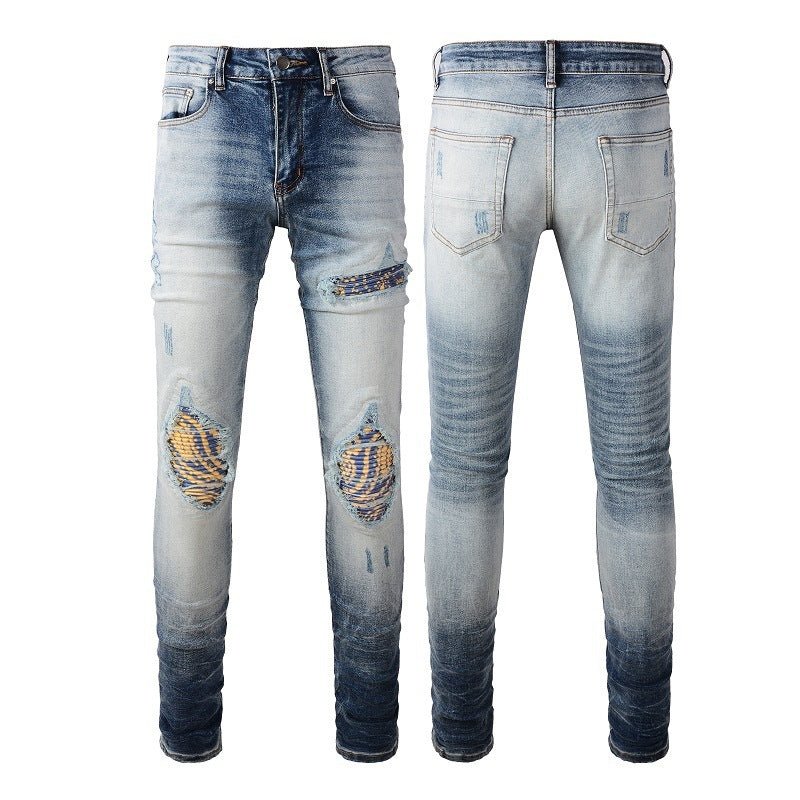 Men's American Retro Jeans Trendy - PratSN