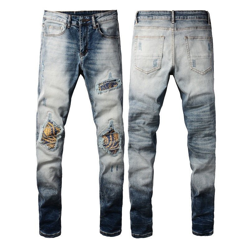 Men's American Retro Jeans Trendy - PratSN