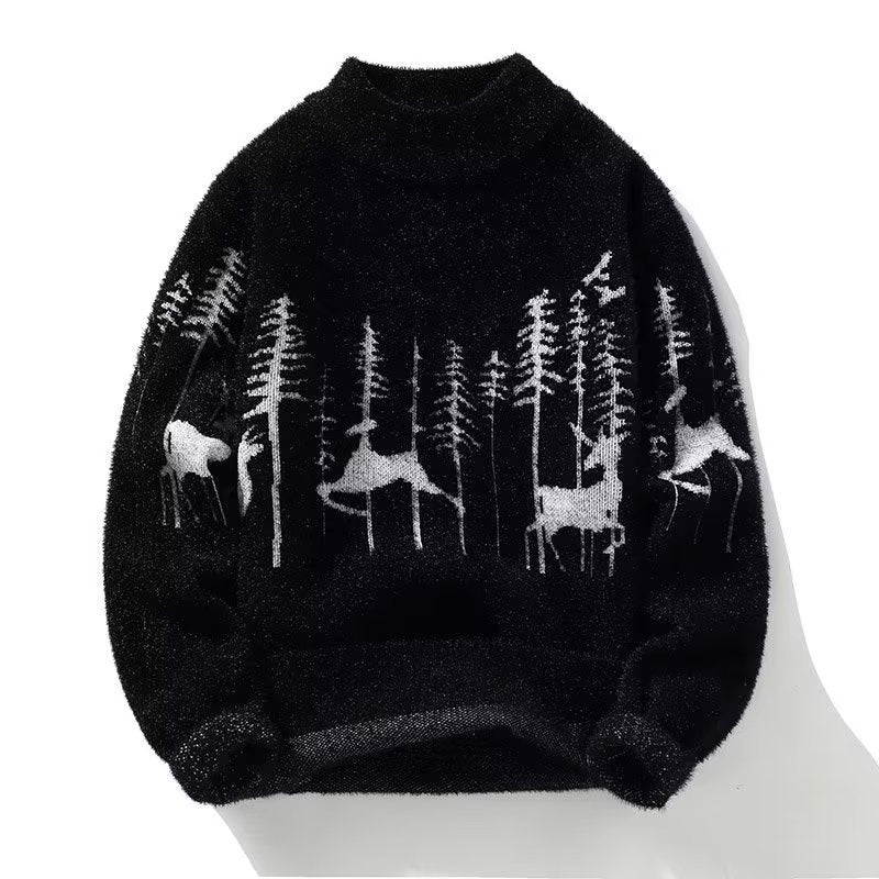 Men's Autumn And Winter Half Turtleneck Sweater Style - PratSN